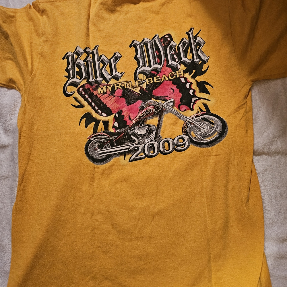 Yellow Graphic Tee